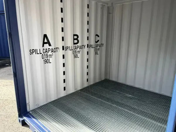 10LB2000420RAL5013.webp 10-Fuß-Lekbak-Container