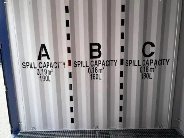10LB2000520RAL5013.webp 10-Fuß-Lekbak-Container