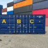 20OD200520RAL5013.webp 20-Fuß-Container mit offener Seite und Auffangwanne