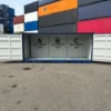 20OD200620RAL5013.webp 20-Fuß-Container mit offener Seite und Auffangwanne