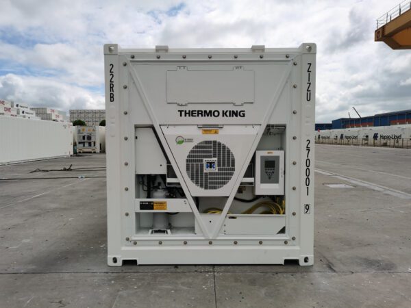 20ft-shipping-container-domestic-reefer-white-new-back.jpg 20 Fuß Neu Kühlcontainer Sonderausstattung