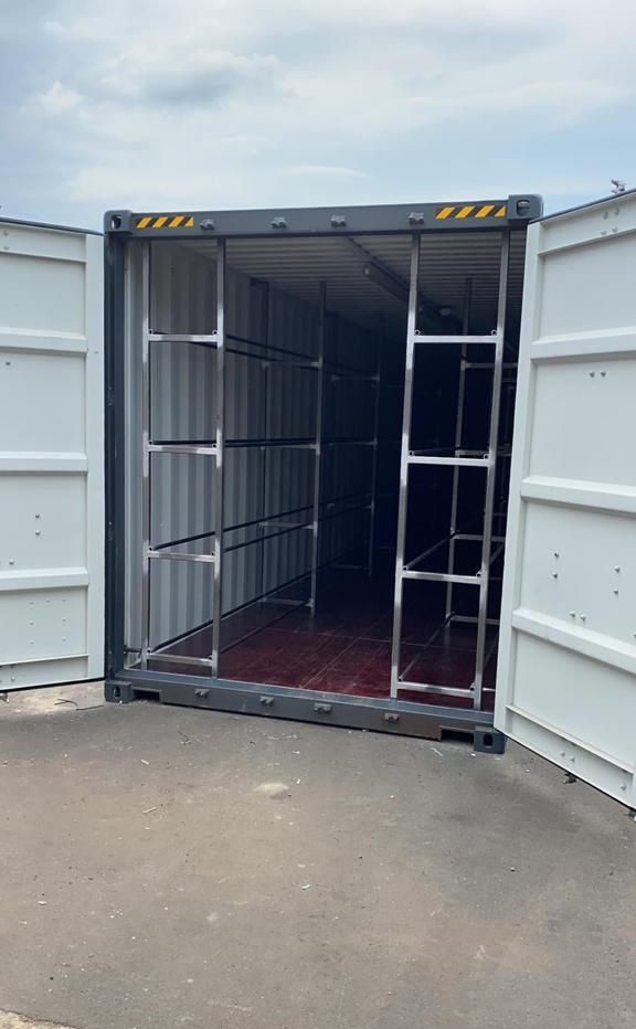 4161973476 40'Fuß HC Container-Reifenlager