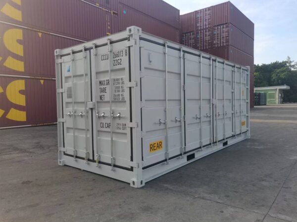 4161979680 20 Fuß Standard Side Door Container ALL Sides Open