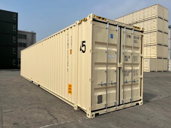 45'HC High Cube Pellet Wide (Palettenbreite)