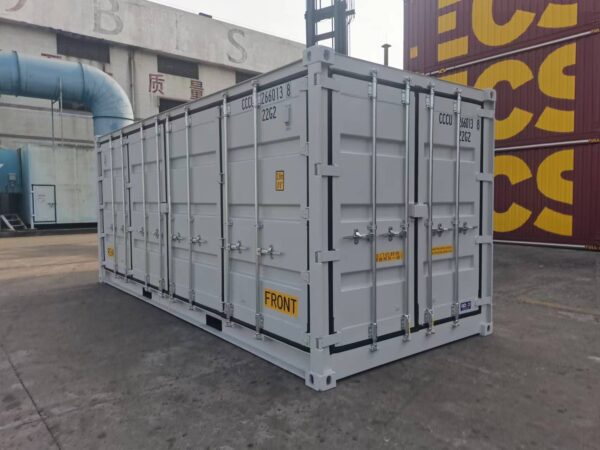 5568228560 20 Fuß Standard Side Door Container ALL Sides Open