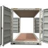 7-0-LoeWE-Gabelstapler-HLS-2000-Display 20 Fuß Standard Side Door Container ALL Sides Open