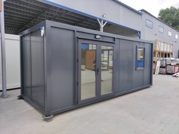 5 14.4m² Silver Line Bürocontainer