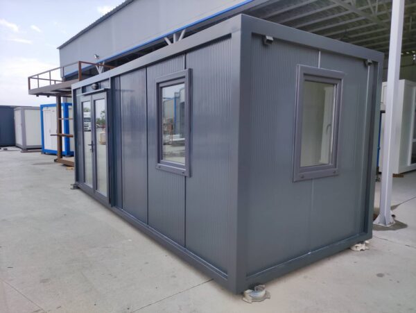 6 14.4m² Silver Line Bürocontainer