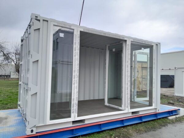 (3) 15-Fuß Eventcontainer (Glascontainer)