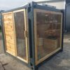 4136625834 6FT Sauna Container aus Holz