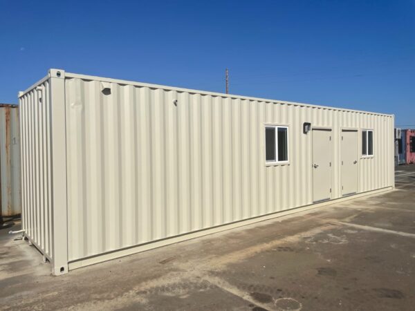 40-Fuß-Bürocontainer mit WC