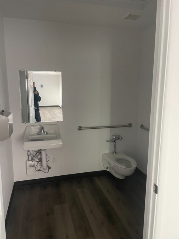 40-Fuß-Bürocontainer mit WC