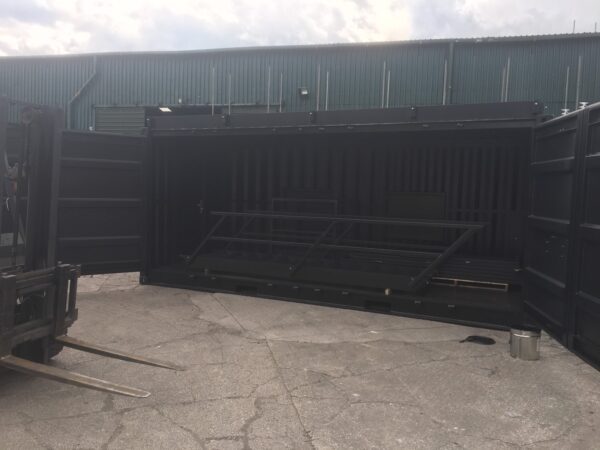 Mobile Container-Bar aus 20ft Side Door Container