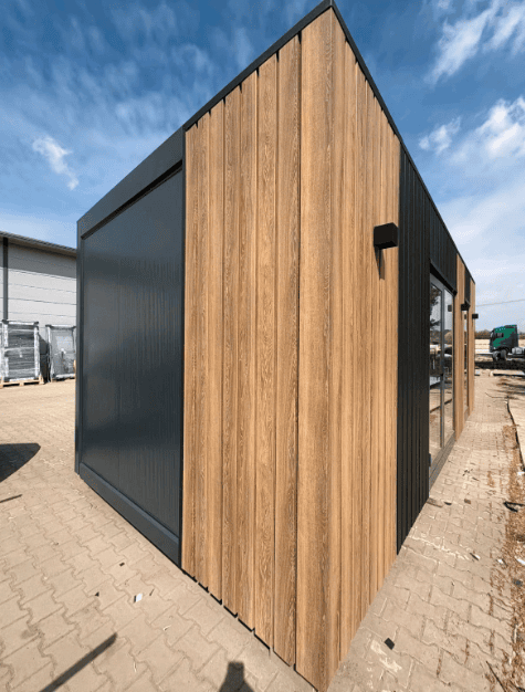 3 Bürocontainer 7x3m kaufen | Isoliert & modern