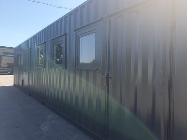 40' FT HC Lagercontainer, Bürocontainer & Werkstattcontainer