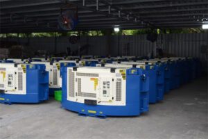 7-0-LoeWE-Gabelstapler-HLS-2000-Display Diesel Notstromgenerator 16 kW mit Kubota Motor